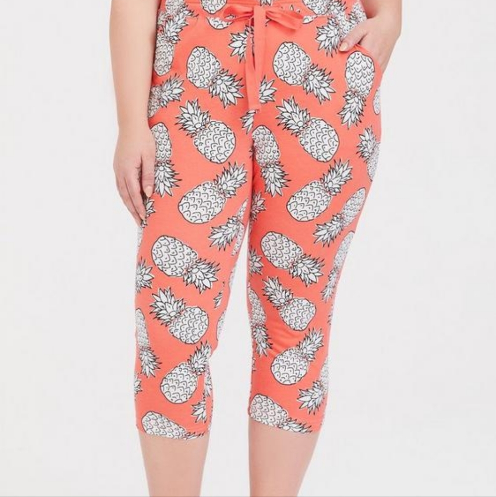 NWOT Torrid Crop PJ Pants